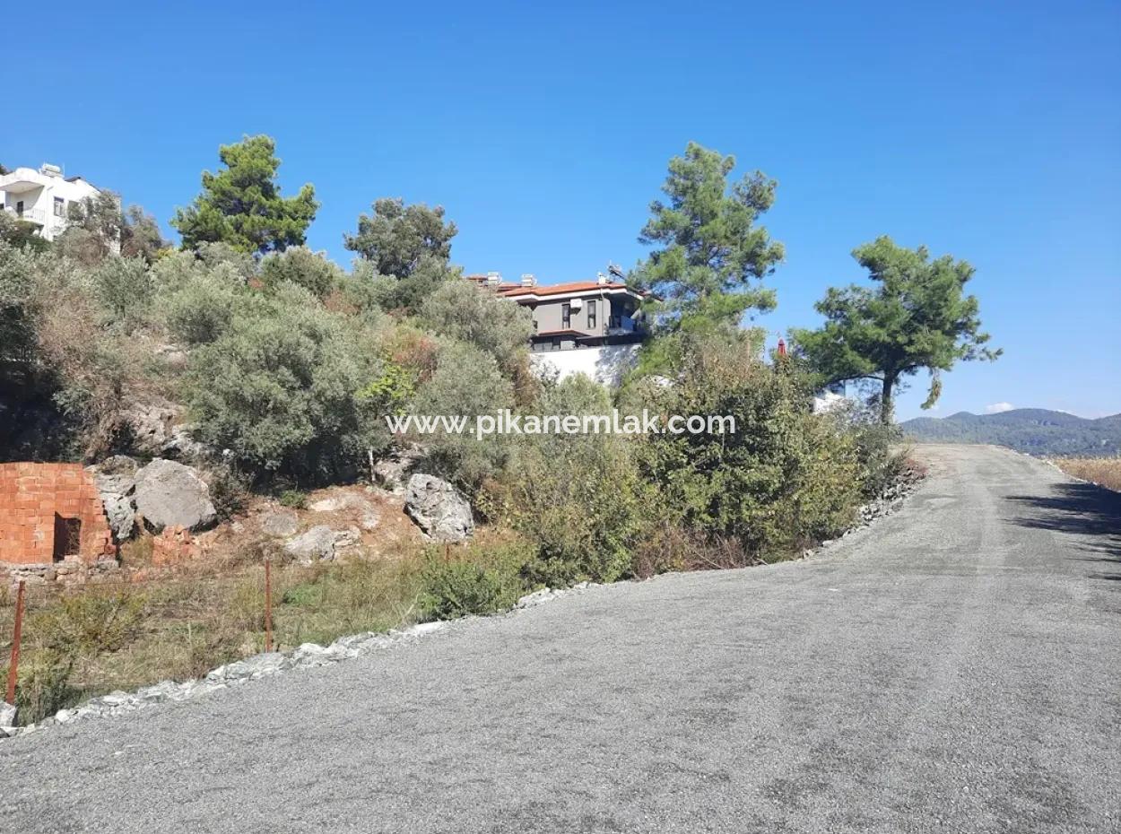 Mugla Ortaca Sarıgerme 405 M2 Zonierungsgrundstück Zum Verkauf