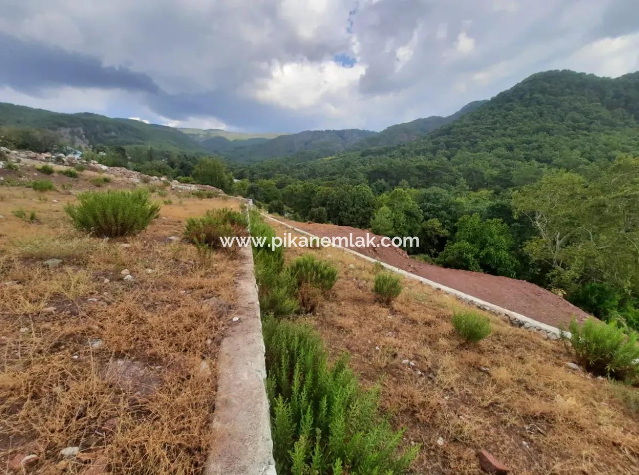 Muğla Köyceğiz Ağla, 1 758 M2 Zoniertes Grundstück Zum Verkauf In Plateau