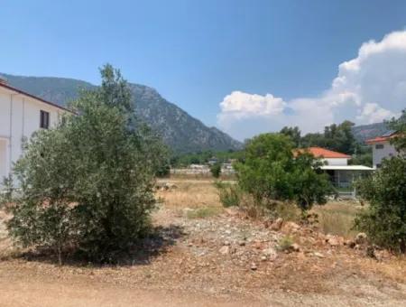 Mugla Ortaca Mergenli 417 M2 Zonierung Projekt Bereit Land Zum Verkauf