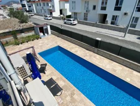 Mugla Ortacada 2 In 1 Maisonette-Villa Mit Pool Zu Verkaufen