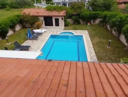 3 1 Villa Mit Pool Auf 580 M2 Freistehendem Grundstück In Dalyan, Muğla