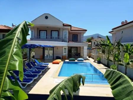 4 1 Freistehende Villa Zu Verkaufen In Dalyan, Mugla