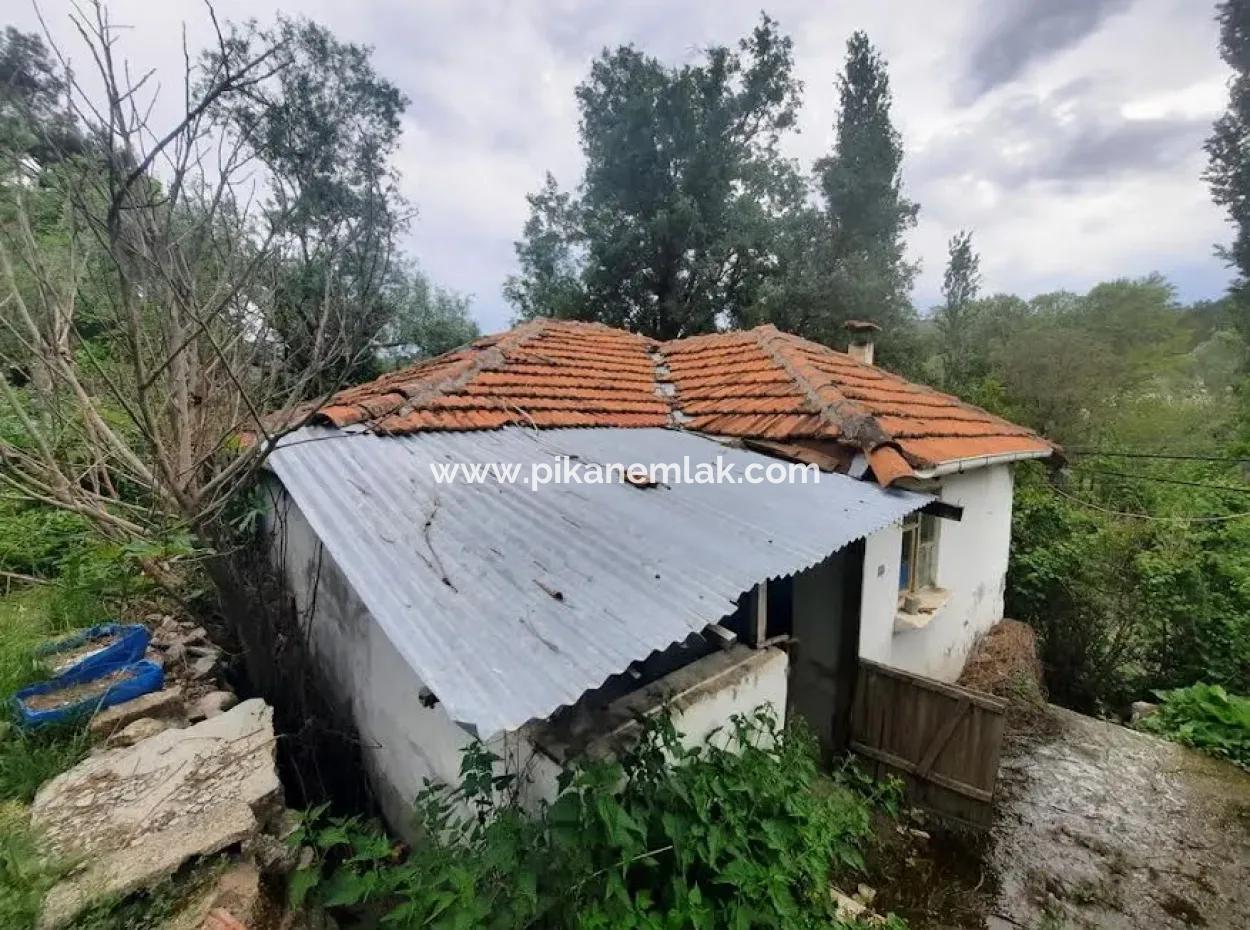 80 M2 Title Deed House For Sale On 450 M2 Land In Çameli Kirazlıyaylada Bargain