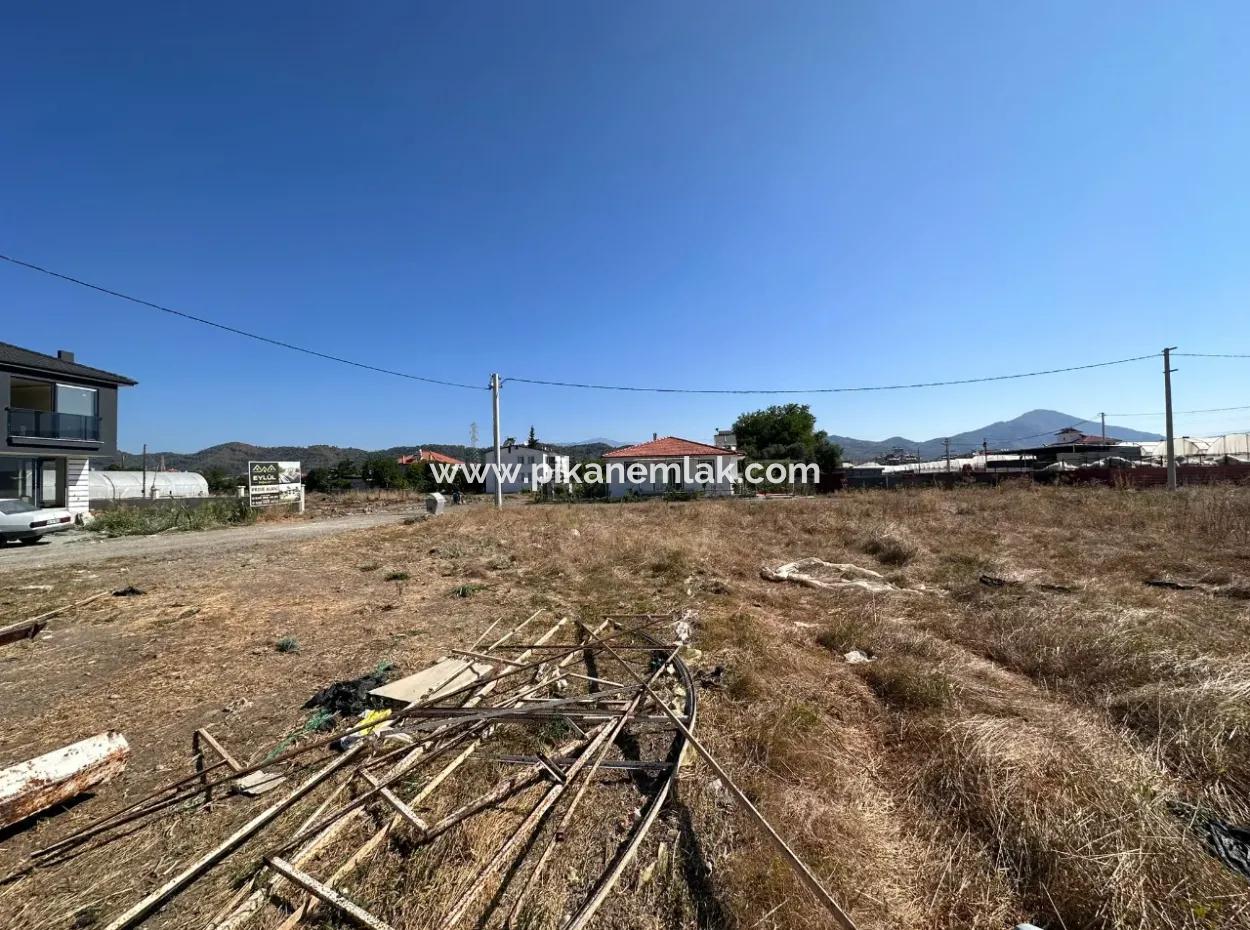 515 M2 Corner Zoned Land For Sale In Ortaca Karaburun