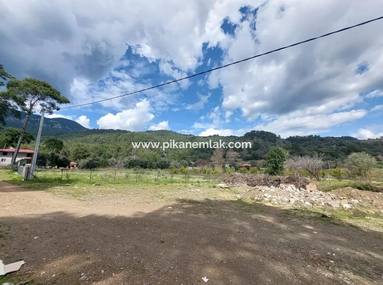 1000 M2 Land For Sale In Muğla Köyceğiz Çandır Center