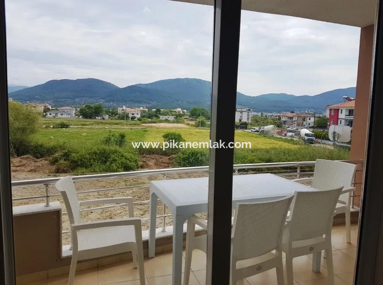 A Furnished Apartment With Swimming Pool In Dalaman For Sale, A Bargain 2 + 1