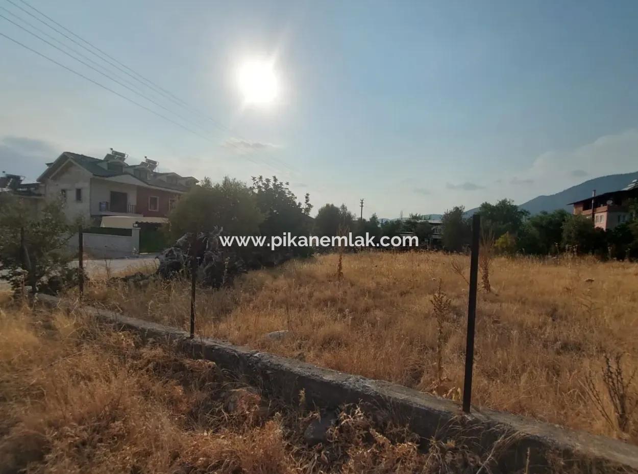 600 M2 Residential Land With Lake View In Köyceğiz Toparlar For Sale