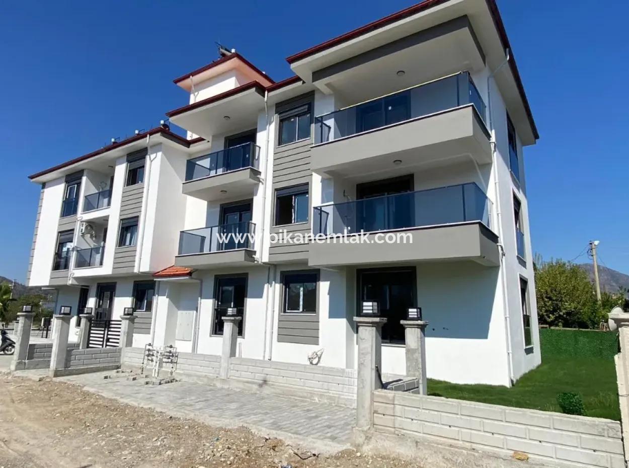 3 1 Luxury Brand New Apartment With Underfloor Heating For Sale In Ortaca Cumhuriyet.