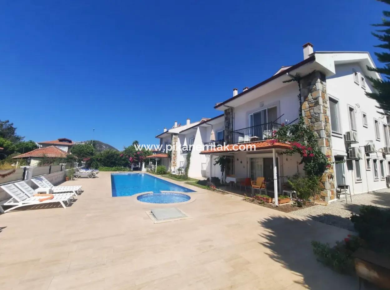 Muğla Dalyanda 125 M2, 4 In 1 Roof Duplex For Rent