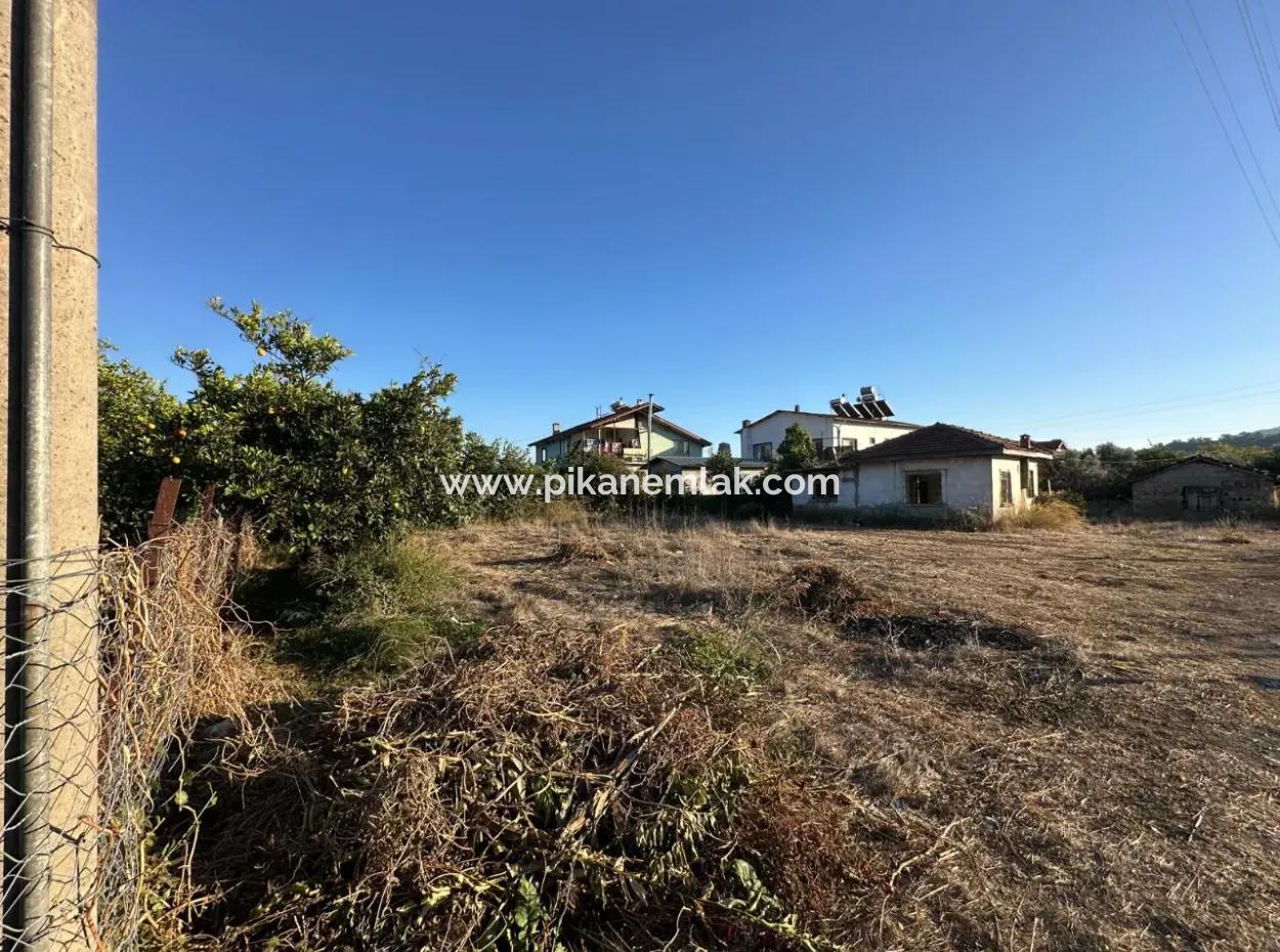 950 M2 Zoned Land For Sale In Ortaca Ekşiliyurt