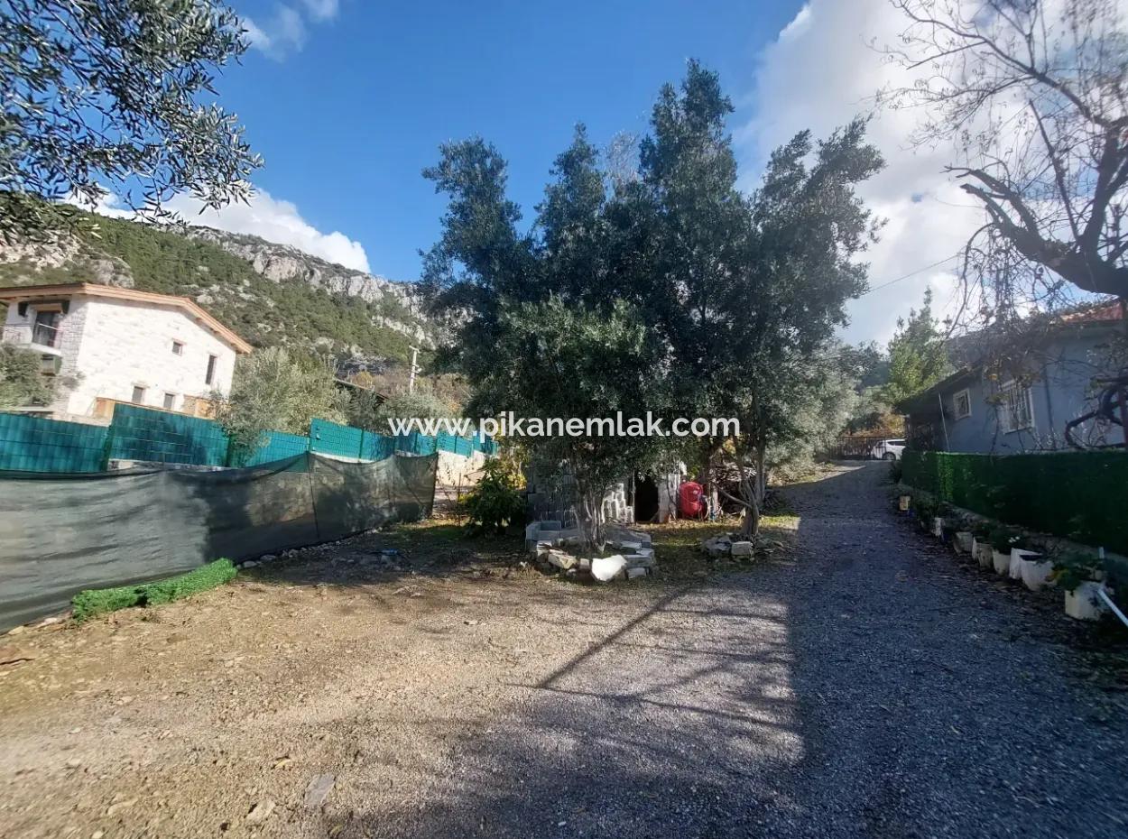 Tiny House With Swimming Pool In Nature And Village House For Emergency Sale On 1 388 M2 Land In Göcek