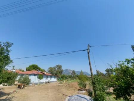 Köyceğiz Çandır Dalyan Canal Front 1000 M2 Land For Sale