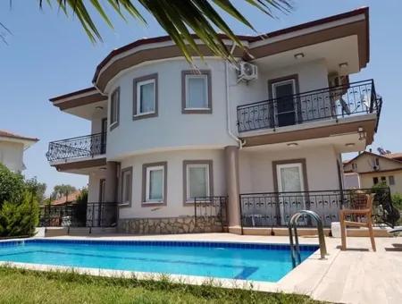 Detached Villa With Swimming Pool For Sale In Dalyan