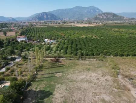 Ortaca Okçular 530 M2 Land For Sale Suitable For Investment