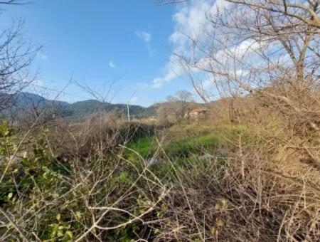 2585 M2 Detached Land Close To The Lake In Köyceğiz Çandırda For Sale