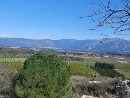 1.000M2 Detached Land With Köyceğiz Lake View For Sale In Dalyan