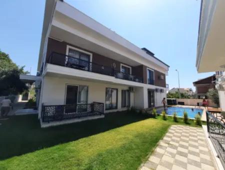 Fethiye Foça Calisda 680M2 Plot With Zero Swimming Pool 160M2, 4 In 1 Roof Duplex For Sale