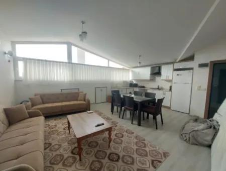 2 1 Furnished Penthouse Apartment For Rent In Ortaca, Dalyan Center Close To The Canal