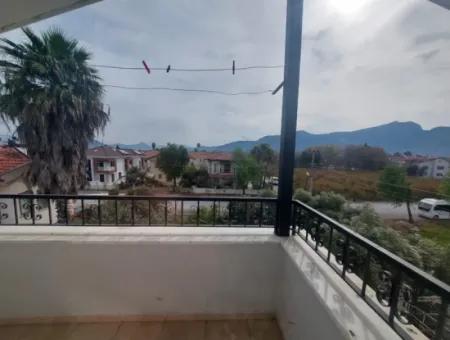 2 1 Furnished Penthouse Apartment For Rent In Ortaca, Dalyan Center Close To The Canal