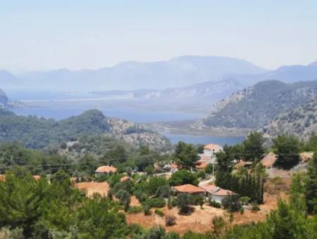 239 M2 Detached Land With Bargain Sea View For Sale In Muğla Ortaca Gökbel