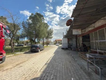 70M2 Industrial Shop For Sale In Ortaca Industrial Estate.