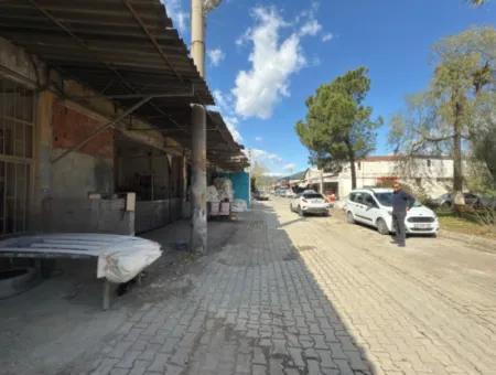 70M2 Industrial Shop For Sale In Ortaca Industrial Estate.