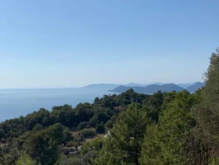 Tourism Zoned Land For Sale In Fethiye With Sea View Faralya