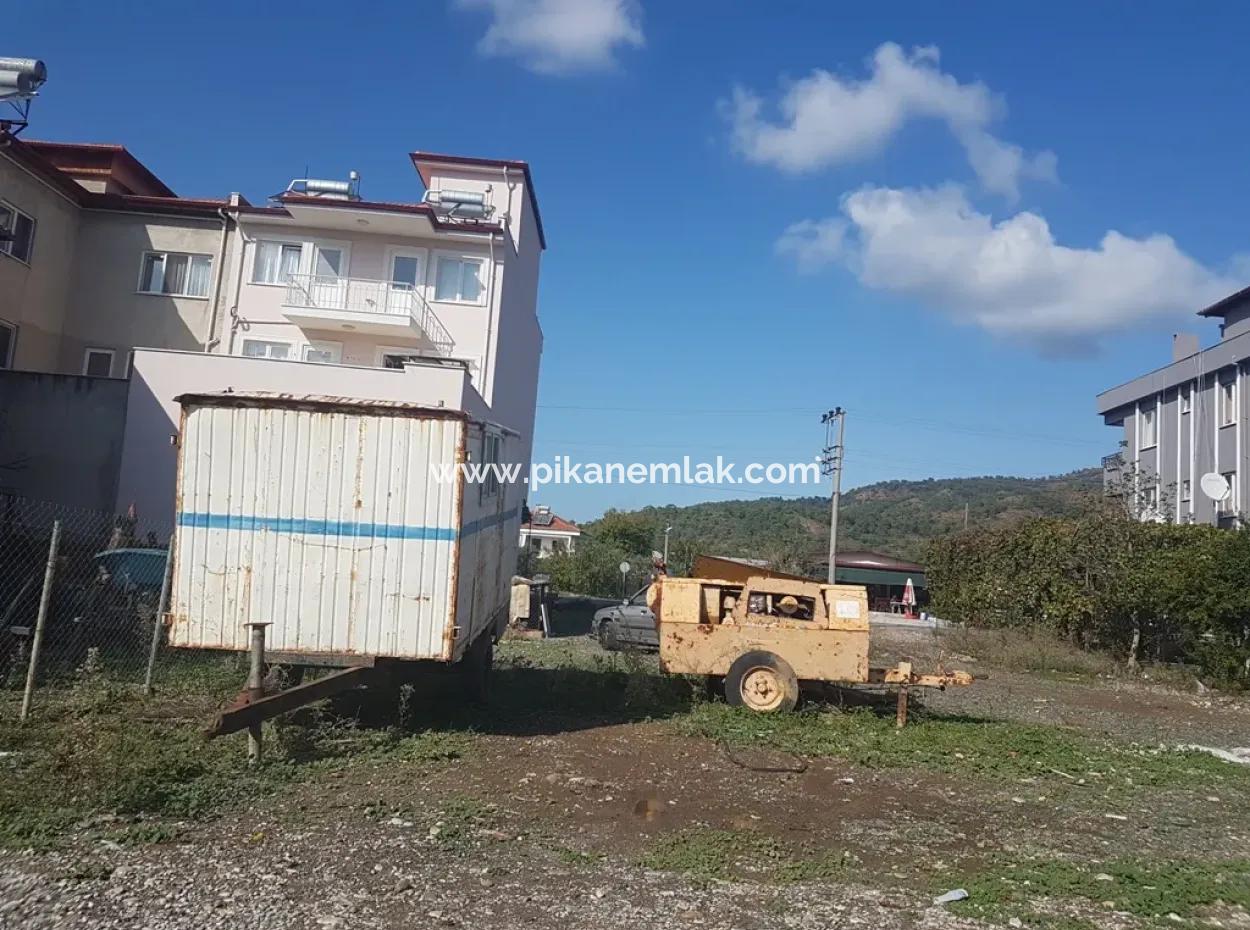 Muğla Ortaca Çaylıda Ticari İmarlı Arsa Satılık Veya 3+1 Daire İle Takas Olur