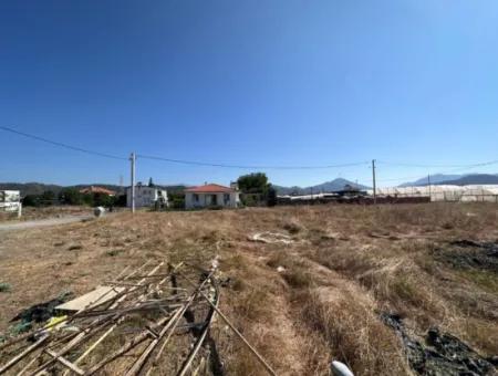 Ortaca Karaburunda 515 M2 Köşe İmarlı Arsa Satılık