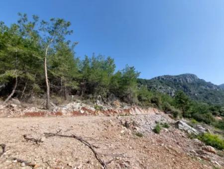 Göcek Gökçeovacıkta 1 300 M2 Satılık 63 M2 İmarlı Arsa