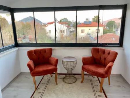 Ortaca Dalyanda 1+1 Eşyalı Çatı Katı Daire 1 Mayısa Kadar Kiralık