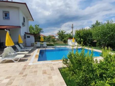 Dalyan Satılık Müstakil Havuzlu-Isı Pompalı Villa